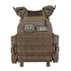 3 - Плитоноска TUR PRO Gen 2, система быстрого сброса. Molle. Цвет Койот. Размер M.