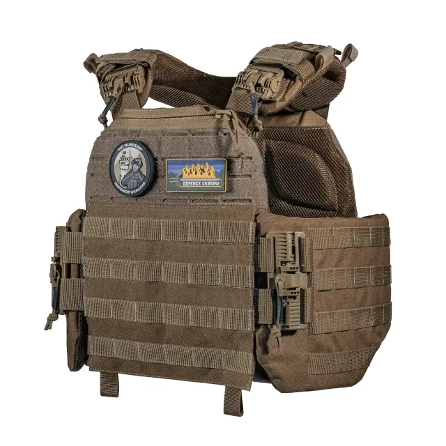 1 - Плитоноска TUR PRO Gen 2, система быстрого сброса. Molle. Цвет Койот. Размер XL.