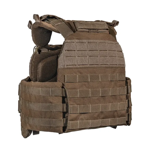 7 - Плитоноска TUR PRO Gen 2, система быстрого сброса. Molle. Цвет Койот. Размер XL.