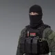 6 - Комплект Winter Tactical Kit: Бафф + Шапка Черный. Размер S-M