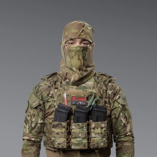 4 - Комплект Winter Tactical Kit: Бафф + Шапка Мультикам. Розмір S-M