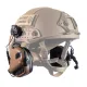 3 - Активные тактические наушники с микрофоном «Earmor M32H» MOD3 Helmet Version Олива