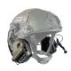 3 - Активные тактические наушники с микрофоном Earmor M32H MOD3 Helmet Version Олива