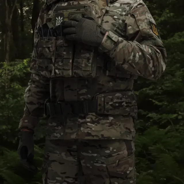 8 - Тактичний розвантажувальний пояс. Мультикам/Multicam РПС. L/XL