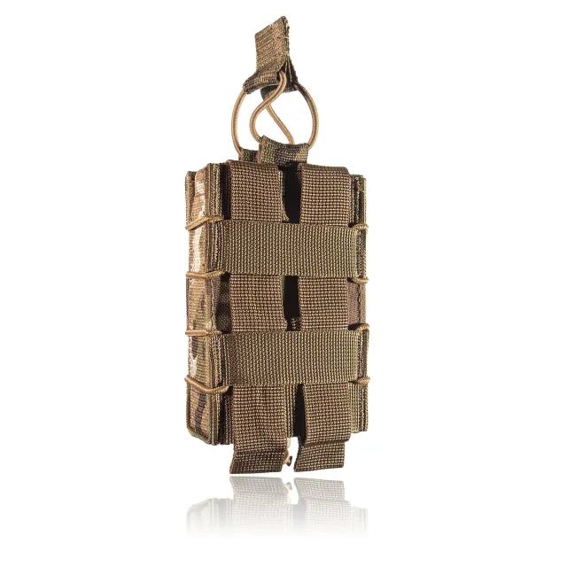 2 - Одинарний підсумок під магазини AK\AR. Cordura 1000D. Molle. Мультикам