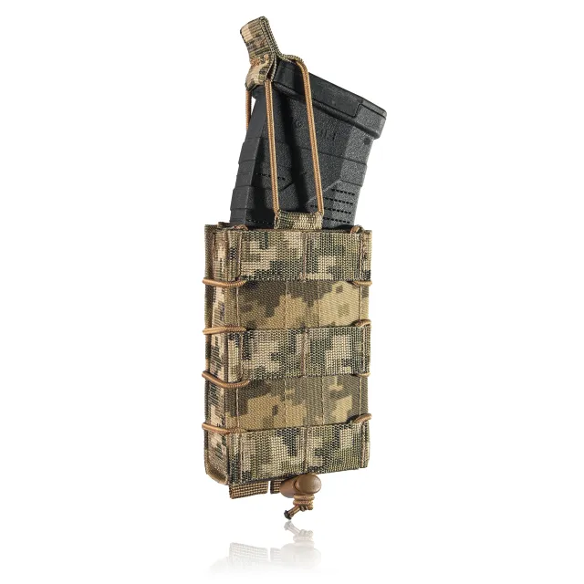 5 - Одинарный подсумок под магазины AK\AR. Cordura 1000D. Molle. Пиксель