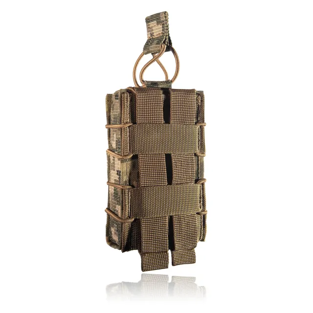 2 - Одинарный подсумок под магазины AK\AR. Cordura 1000D. Molle. Пиксель