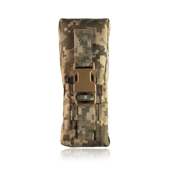 4 - Закритий подвійний підсумок під магазини AK\AR. Cordura 1000D. Molle. Піксель