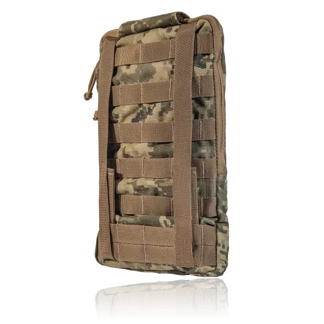 2 - Тактический Рюкзак-подсумок под гидратор на 2 л. Крепление Molle. Cordura 1000D. Пиксель