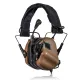 2 - Активні тактичні навушники з мікрофоном Earmor M32 Plus MOD3 Helmet Version Койот