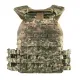 2 - Плитоноска TUR PRO Скелетон, 3 подсумка для AK/AR с системой быстрого сброса. Molle. Цвет Пиксель.