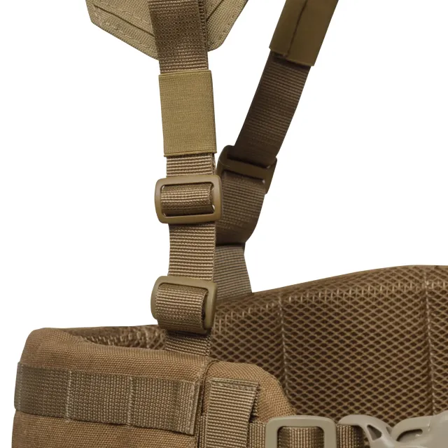 15 - Тактический разгрузочный пояс РПС 2 класса защиты, Cordura 1000D. Койот. S/M