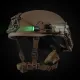 8 - Фонарь тактический на шлем Sidewinder MPLS 5LED с IFF (свой-чужой) маяком. Койот