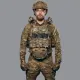 4 - Бронежилет 3-го класса (TUR PRO Gen 2). Вес 3.7 кг. (Комплект). С системой быстрого сброса. Molle. Цвет Мультикам. Размер M.