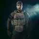 3 - Бронежилет 3-го класса (TUR PRO Скелетон). Вес 3.7 кг. С системой быстрого сброса. Molle. Цвет Пиксель.