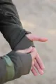 18 - Куртка тактическая Softshell ХАНТЕР. Осень-Весна Олива. Размер XXL (56-58)