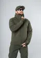2 - Куртка тактическая Softshell ХАНТЕР. Осень-Весна Олива. Размер XXL (56-58)