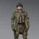 6 - Баллистическая защита шеи 2-го класса защиты. CORDURA 1000D. Пиксель