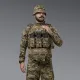 3 - Одинарний пластиковий підсумок під магазини AK\AR. Cordura 1000D. Molle. Мультикам