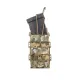 6 - Одинарний пластиковий підсумок під магазини AK\AR. Cordura 1000D. Molle. Піксель