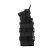 6 - Одинарний пластиковий підсумок під магазини AK\AR. Cordura 1000D. Molle. Чорний