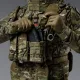 7 - Двойной закрытый подсумок под магазины AK\AR. Cordura 1000D. Molle. Мультикам