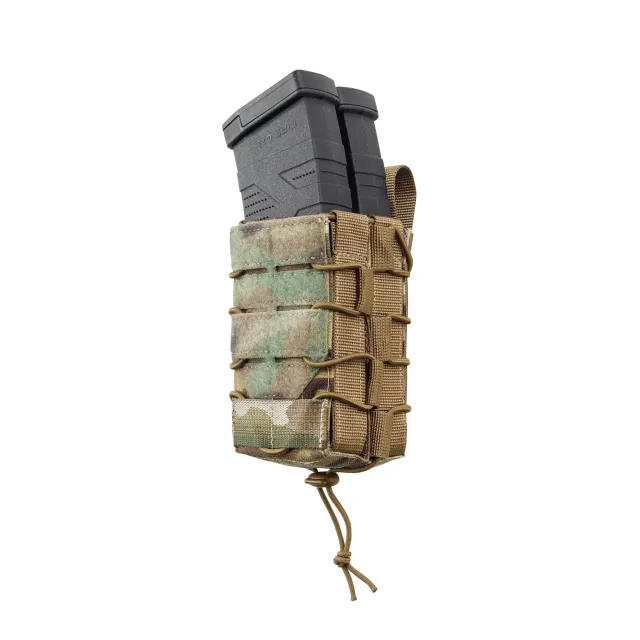 1 - Двойной подсумок под магазины AK\AR. Cordura 1000D. Molle. Мультикам