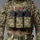 5 - Двойной подсумок под магазины AK\AR. Cordura 1000D. Molle. Мультикам