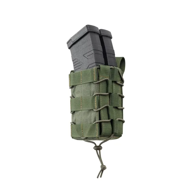 1 - Двойной подсумок под магазины AK\AR. Cordura 1000D. Molle. Олива