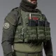 4 - Двойной подсумок под магазины AK\AR. Cordura 1000D. Molle. Олива