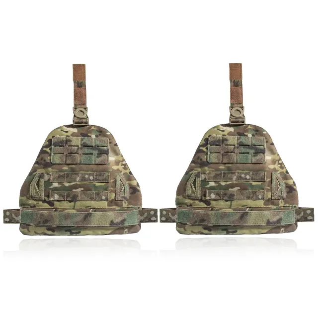 1 - Балістичний захист стегон 2-го класу захисту. CORDURA 1000D. Мультикам