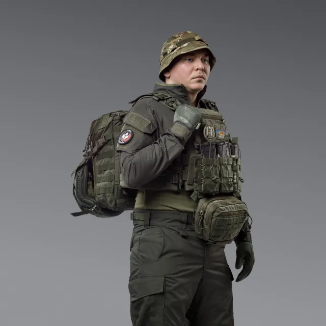 7 - Тактический рюкзак RAGNAR на 20л. Cordura 1000D Олива