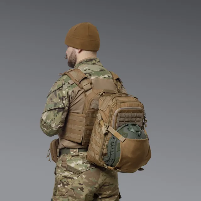 3 - Тактичний рюкзак RAGNAR на 20л. CORDURA 1000D. Койот