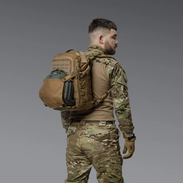 7 - Тактичний рюкзак RAGNAR на 20л. CORDURA 1000D. Койот