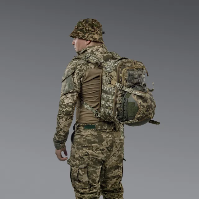 7 - Тактичний рюкзак RAGNAR на 20л. Cordura 1000D Піксель