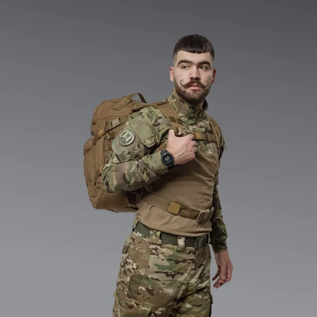 4 - Тактический рюкзак Scout на 40л. CORDURA 1000D Койот