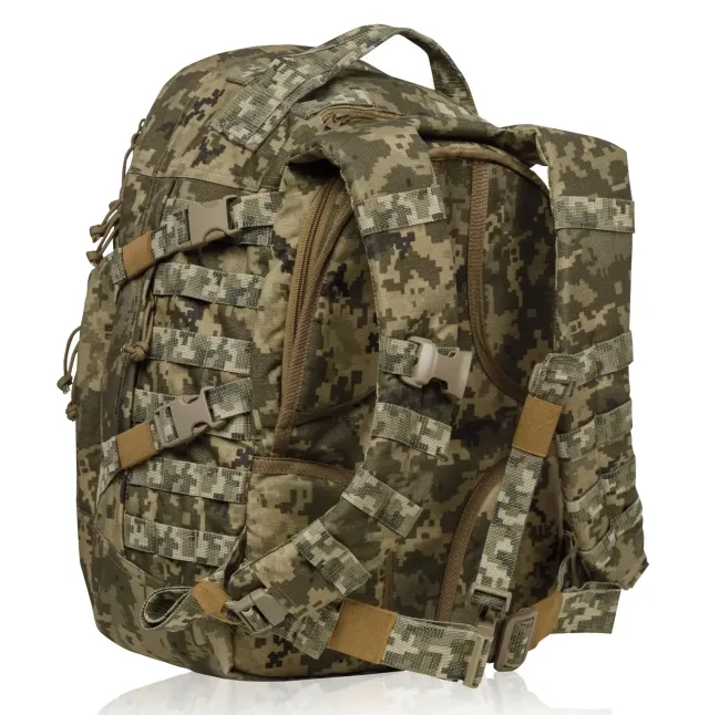 2 - Тактичний рюкзак Scout на 40л. Cordura 1000D Піксель
