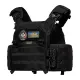 1 - Плитоноска SVAROG PRO с системой быстрого сброса. Molle. Цвет Чёрный.