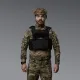 9 - Плитоноска SVAROG PRO с системой быстрого сброса. Molle. Цвет Чёрный.