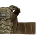 12 - Плитоноска SVAROG PRO с системой быстрого сброса. Molle. Цвет Пиксель.