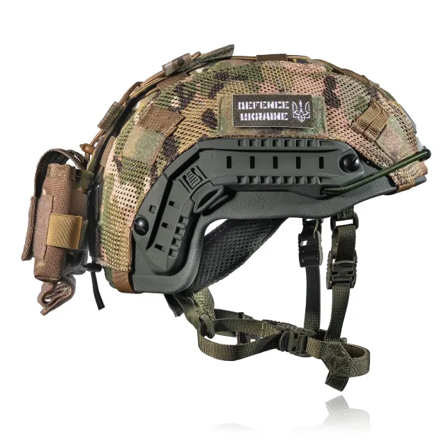 6 - Підсумок-противага для шолома (кріплення на тилову частину). Cordura 1000D. Мультикам