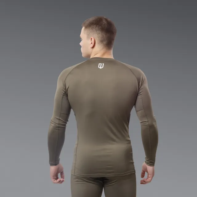 3 - Термобілизна (верх) Frost Guard реглан LVL 1 (1 Рівень) Олива. Розмір M