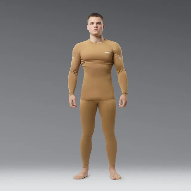 4 - Термобілизна (верх) Frost Guard реглан LVL 1 (1 Рівень) Койот. Розмір XXL