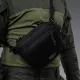5 - Сумка-напашник увеличенная PRO. Тактическая сумка. Чёрный