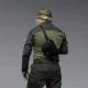6 - Сумка-напашник увеличенная PRO. Тактическая сумка. Чёрный