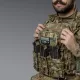8 - Нагрудный админ-подсумок. MOLLE. Тактический подсумок. Мультикам