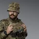 7 - Нагрудный админ-подсумок. MOLLE. Тактический подсумок. Мультикам