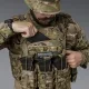 4 - Нагрудный админ-подсумок. MOLLE. Тактический подсумок. Мультикам