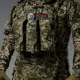 3 - Двойной закрытый подсумок под магазины AK\AR. Cordura 1000D. Molle. Пиксель