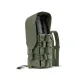 1 - Двойной закрытый подсумок под магазины AK\AR. Cordura 1000D. Molle. Олива